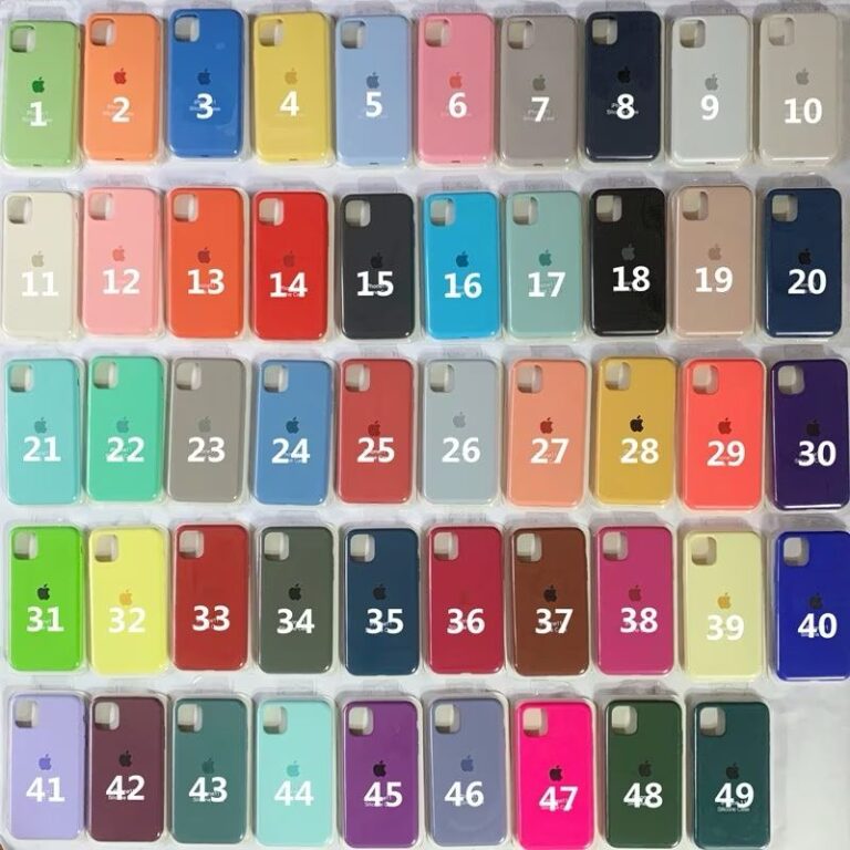 SILICONE CASE IPHONE 14 PRO COLORES SURTIDOS COLORES SURTIDOS CelPlaza