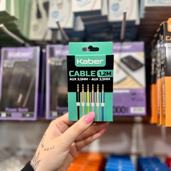 CABLE KABER AUX 3.5 A 3.5
