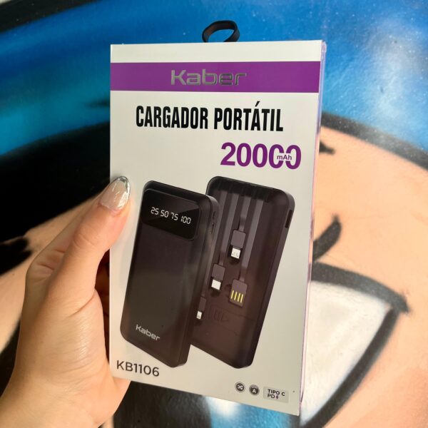 POWER BANK KABER KB1106  20000 mAh