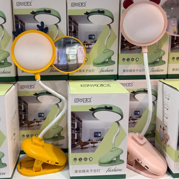 LAMPARA LED CLIP CON ESPEJO
