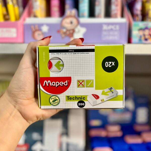 GOMA MAPED PACK X20 UNIDADES