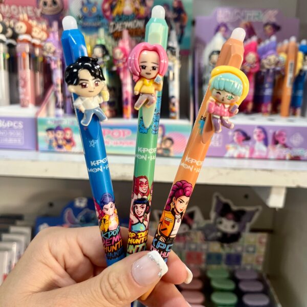 LAPICERA GEL BORRABLE GUERRERAS K-POP