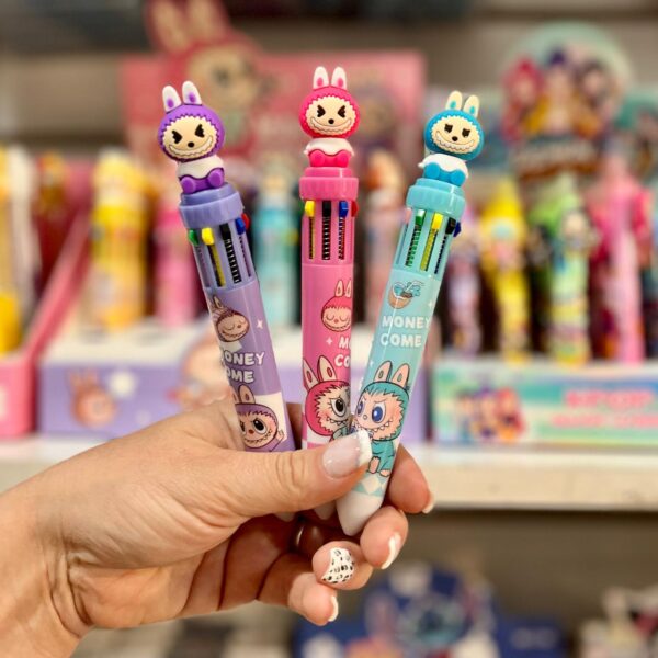 LAPICERA 10 COLORES LABUBU