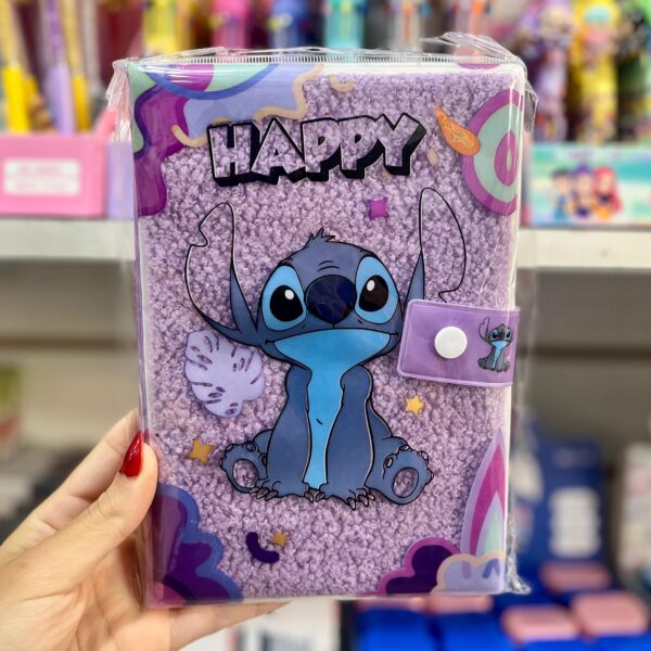 CUADERNO PELUCHE STITCH