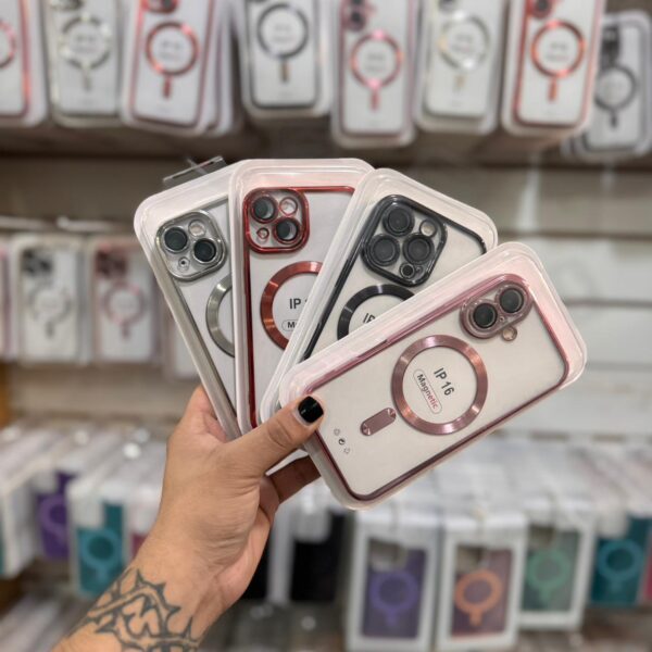FUNDA MAGNETIC CON PROTECTOR DE CAMARA