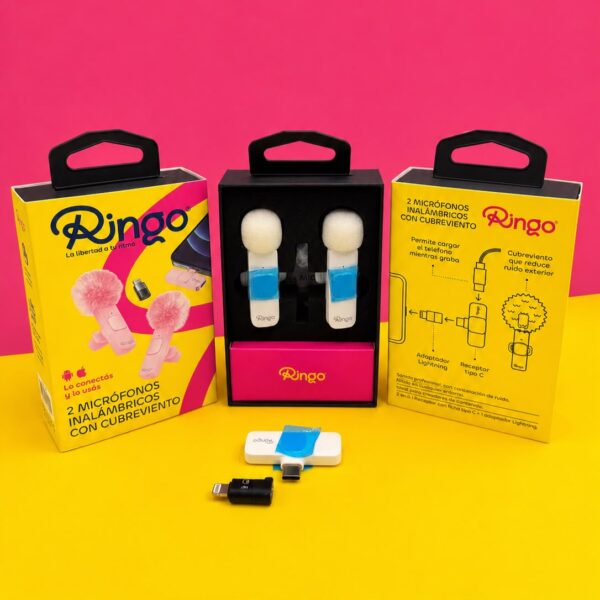 MICROFONO CORBATERO RINGO DUO TIPO C / IPH