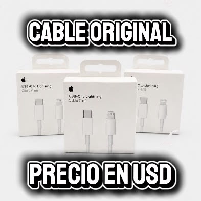 CABLE IPHONE A TIPO C ORIGINAL