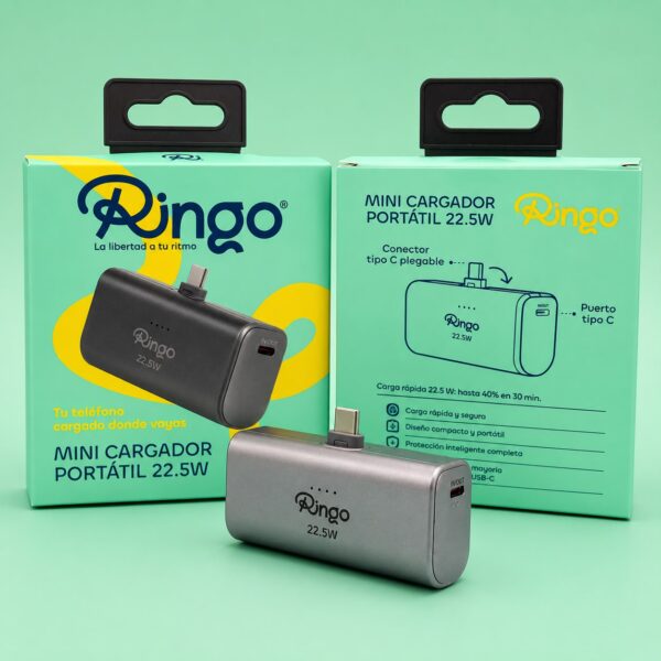 POWER BANK RINGO 22.5W 5.000 mAh TIPO C